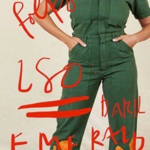 *ISO* Big Bud Press Emerald or Cornflower Jumpsuit